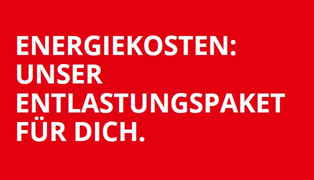 Energiekosten Entlastungspaket
