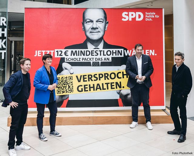 Mindestlohn versprochen gehalten